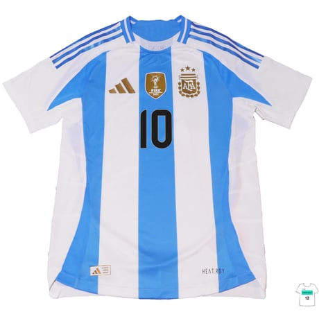 2010 アルゼンチン代表　メッシ　新品紙タグ付き　オフィシャルユニフォーム アルゼンチン代表 メッシ ユニフォーム 10/11 - メルカリ