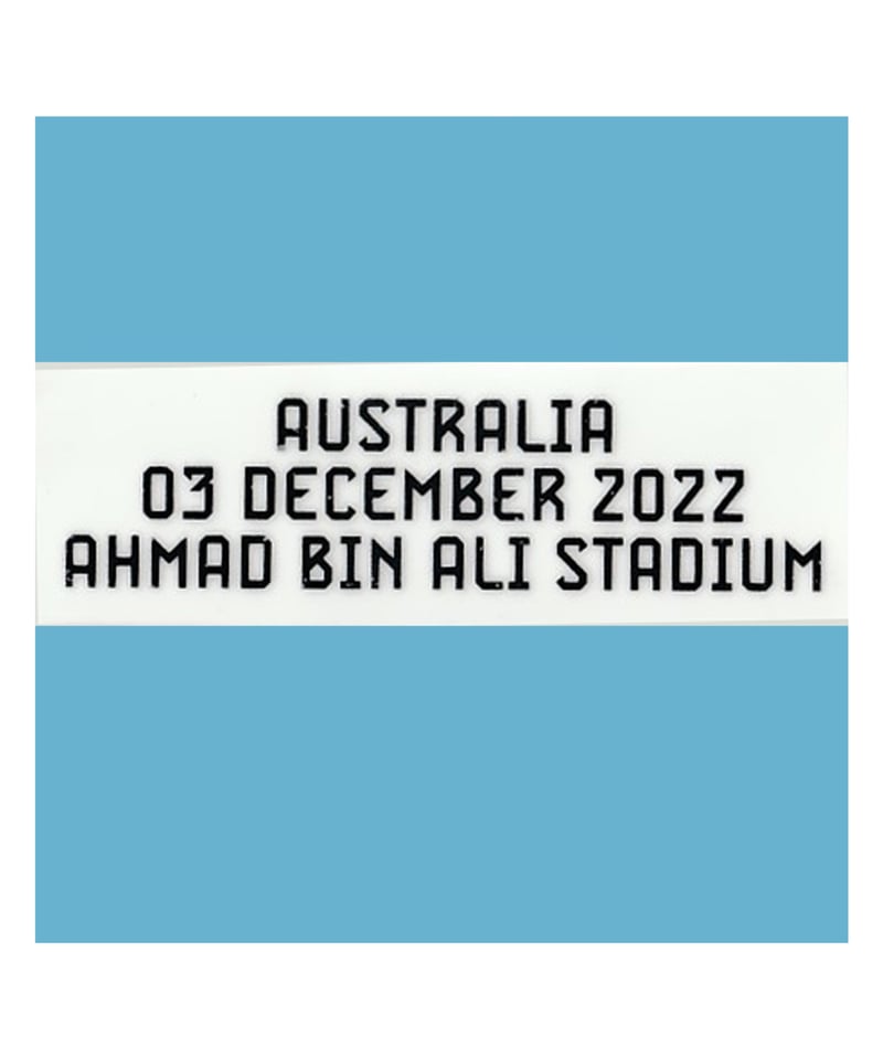 2022 アルゼンチン 公式ワールドカップ オーストラリア戦マッチデイ