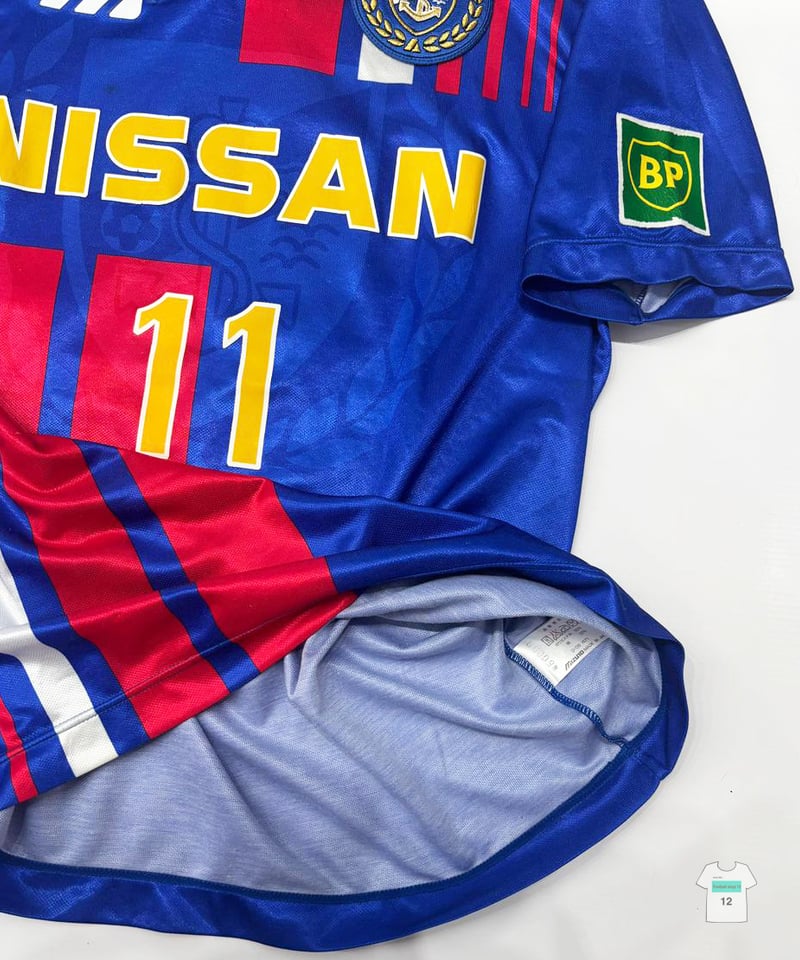 代理】1995 Mizuno 横浜マリノス ホームユニフォーム ビスコンティ