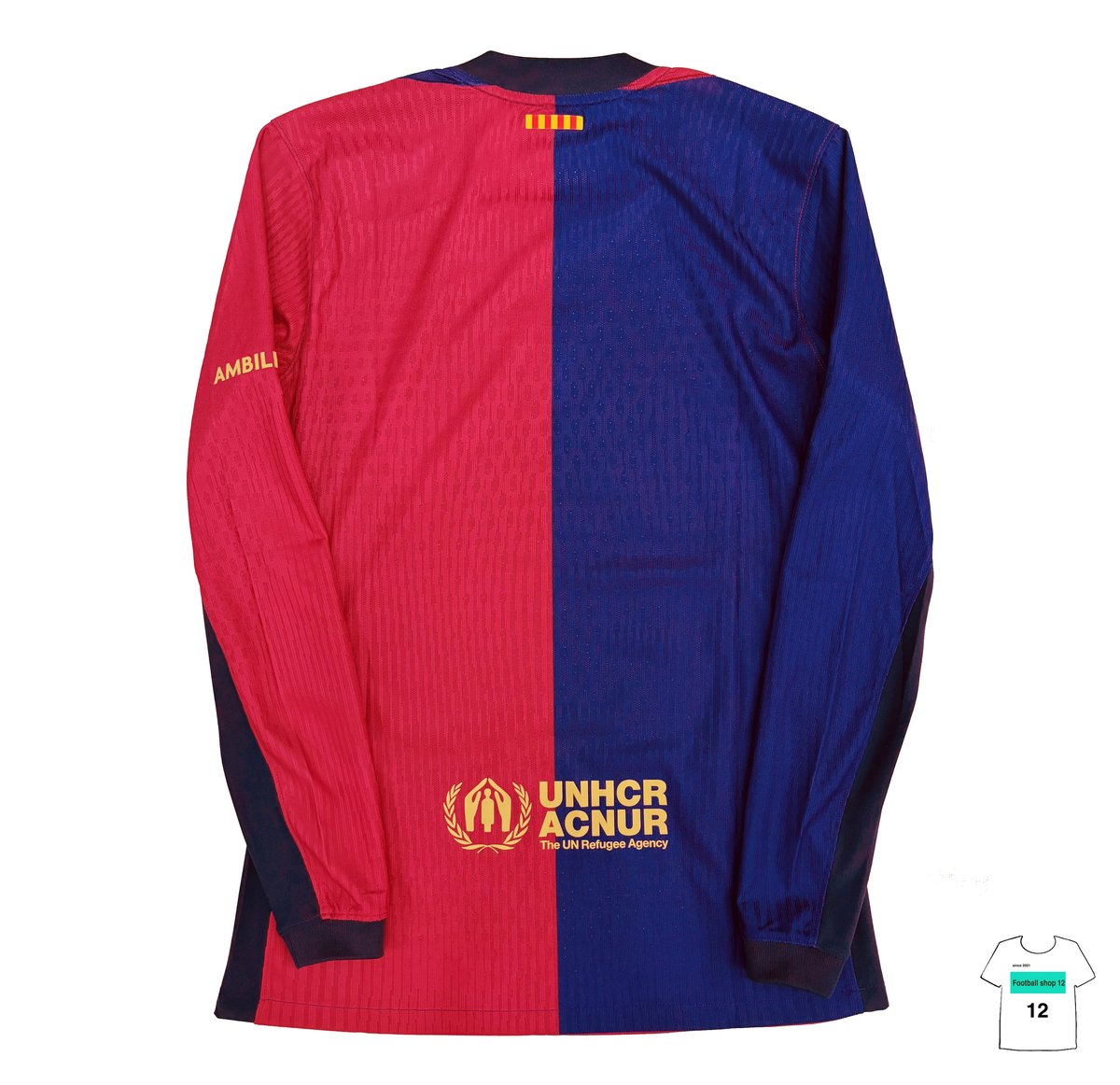 受注販売】NIKE 24/25 バルセロナ ホーム長袖支給