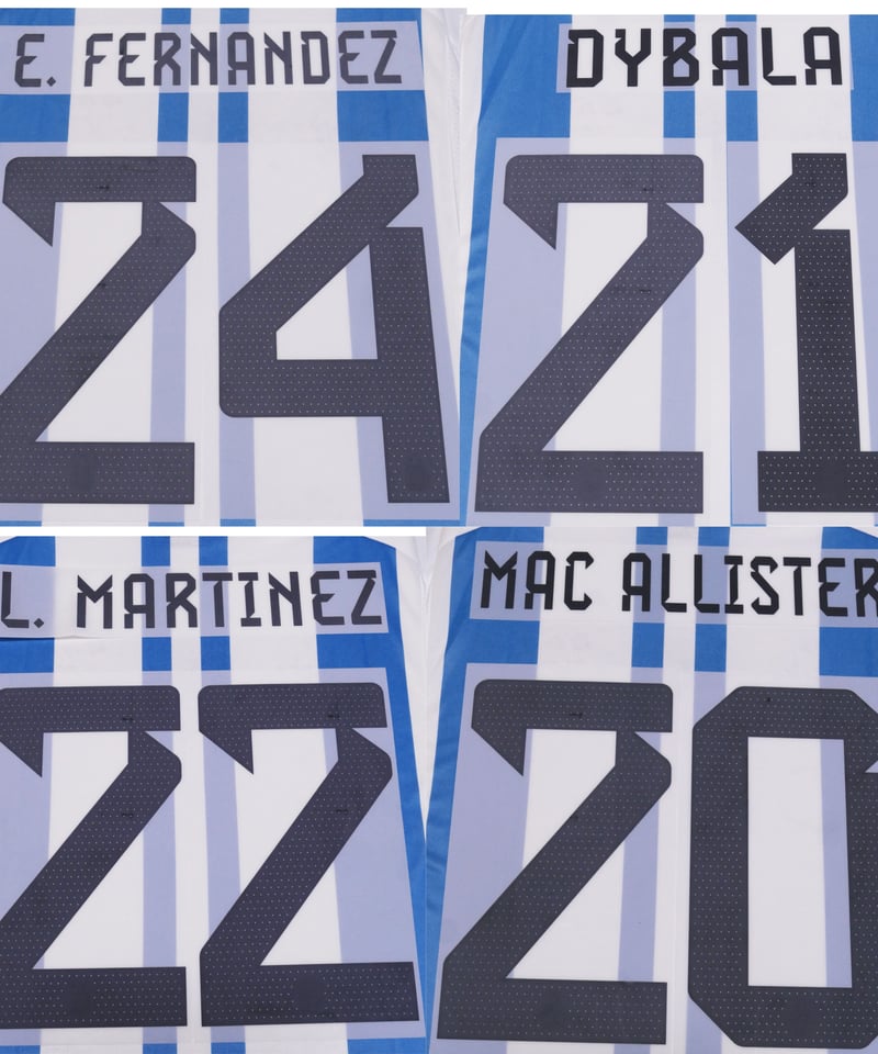 22-23 アルゼンチン ホーム公式支給マーキング(3つ星) | Football shop 12