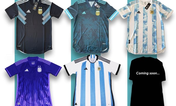 正規品】新品タグ付き Lサイズ メッシ アルゼンチン アウェイ