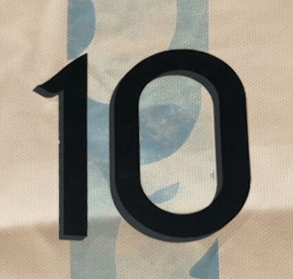 メッシ　アルゼンチン代表　支給モデルユニフォーム　支給マーキング付き メッシアルゼンチン代表支給モデルユニフォーム支給マーキング付き