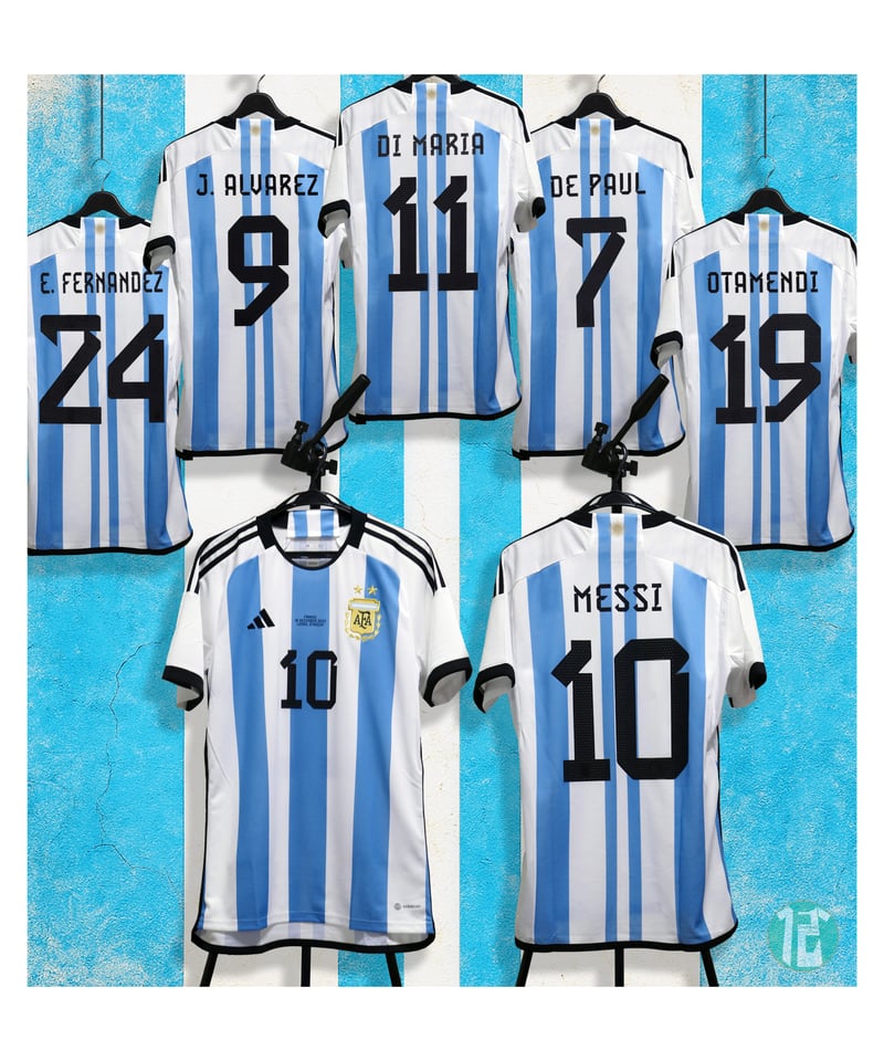 受注販売】Adidas 2022 Adidas アルゼンチン ホームユニフォーム