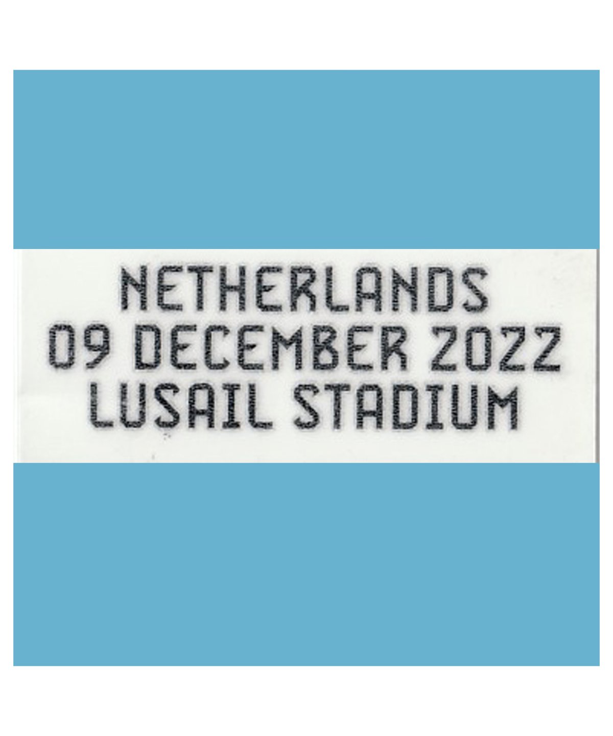 2022 アルゼンチン 公式ワールドカップ オランダ戦マッチデイパッチ