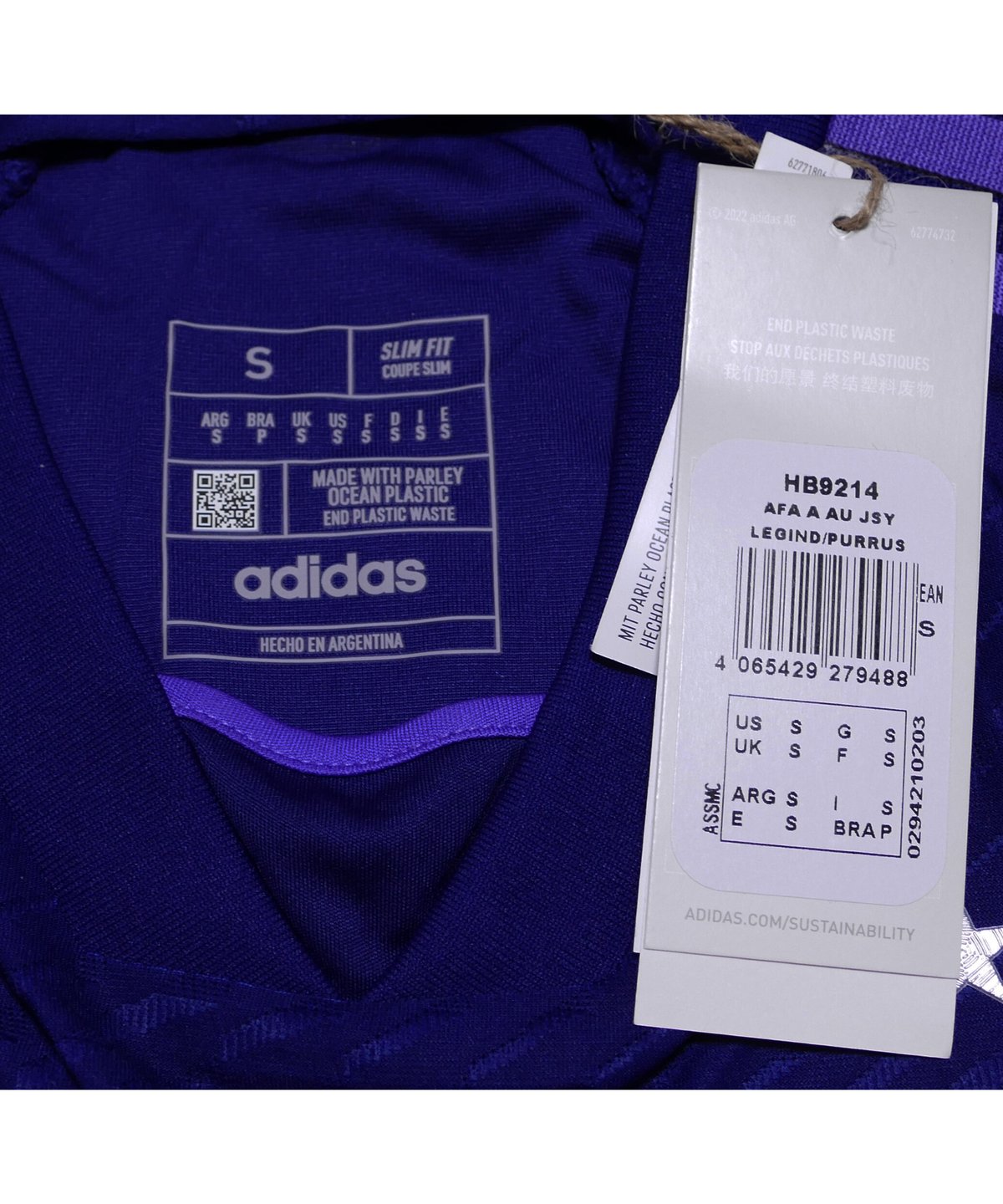 ◎adidas アルゼンチン  Plate アウェイ ユニフォーム 受注販売】Adidas 20/22 アルゼンチン代表支給アウェイ