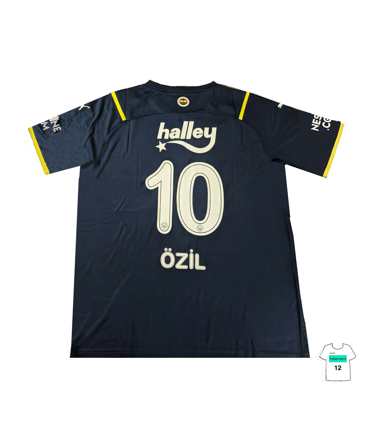 受注販売】21-22 フェネルバフチェ 3rdユニフォーム マーキング付き