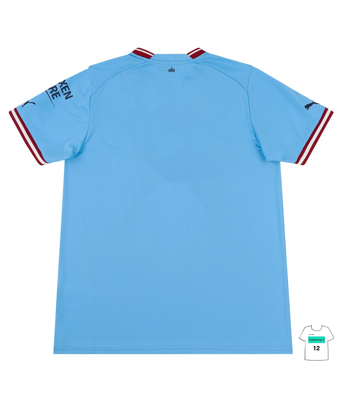 受注販売】PUMA 22/23 マンチェスターシティ ホームユニフォーム