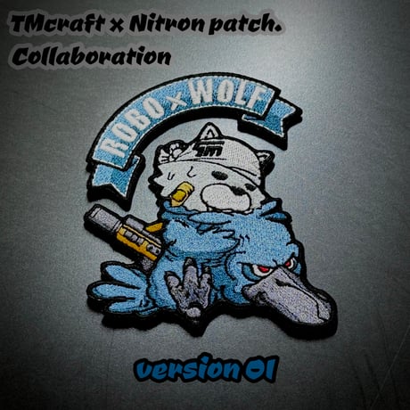 【TMcraft x Nitron Patch.】 キャラクター コラボレーション パッチ