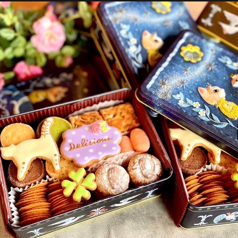 猫とリスの秘密の夜会缶】2025年 3月分 完売 | THE NICOLE