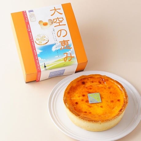 大空の恵み【クワトロフロマッジョベイクドチーズケーキ）