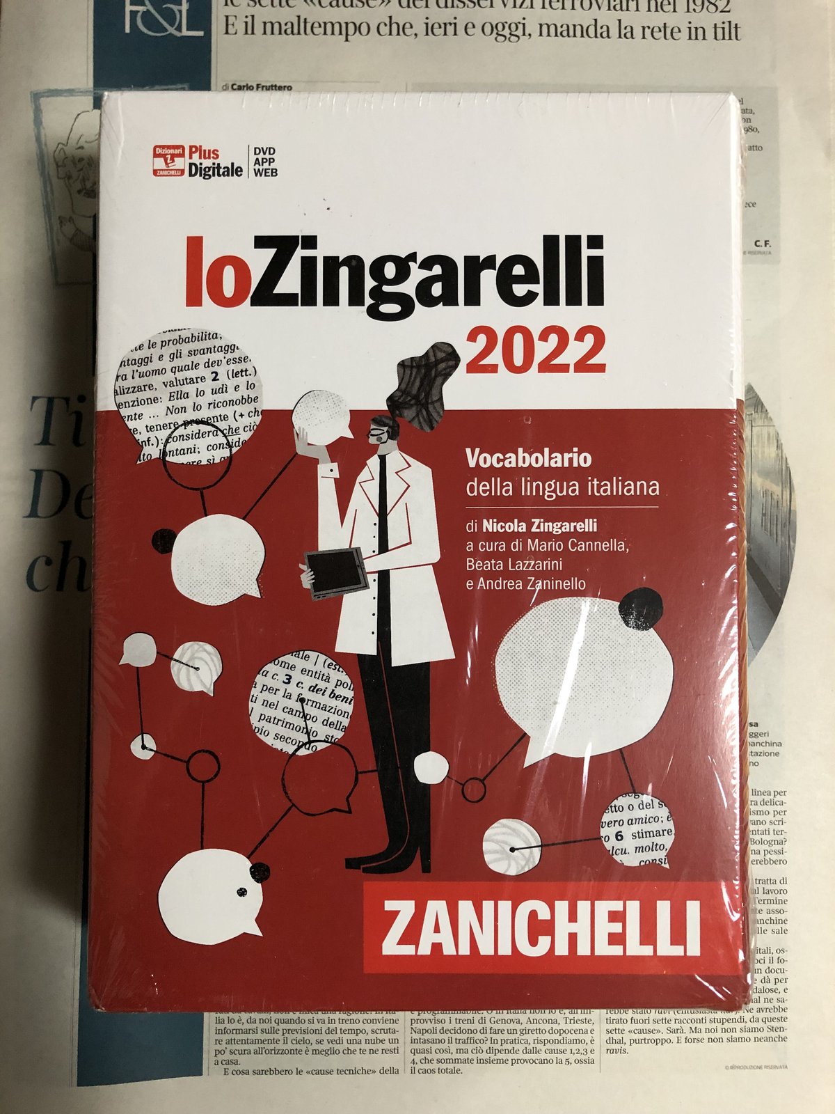 DVD無し Lo Zingarelli 2022. Vocabolario della lin