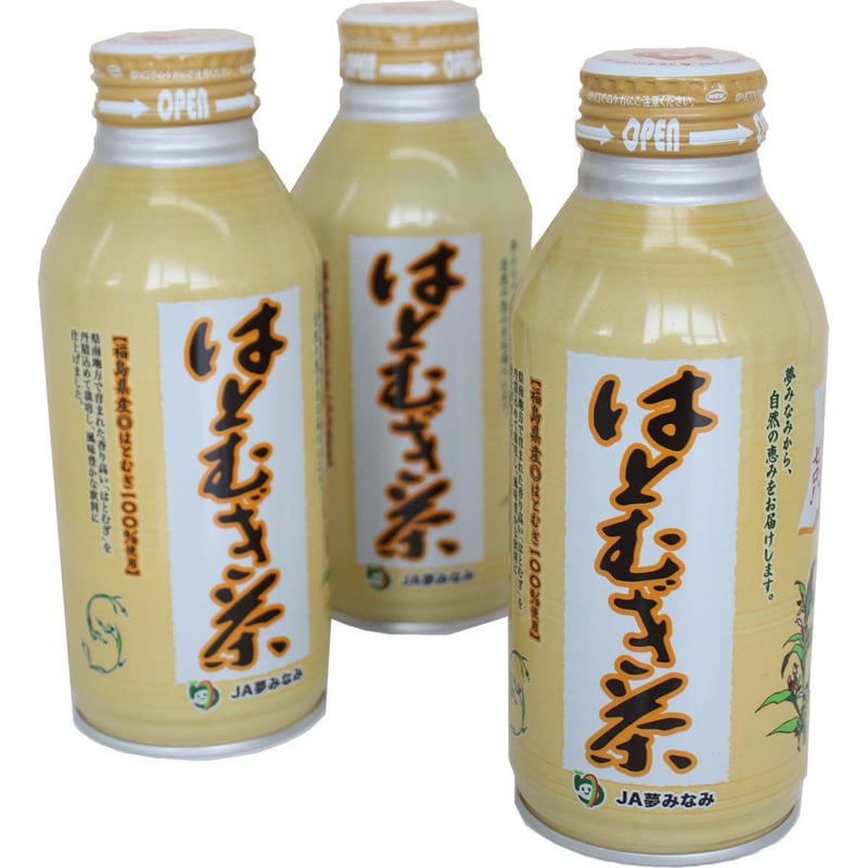はとむぎ茶】アルミ缶タイプ 375ml 1箱(24本入) | JA夢みなみ ネット