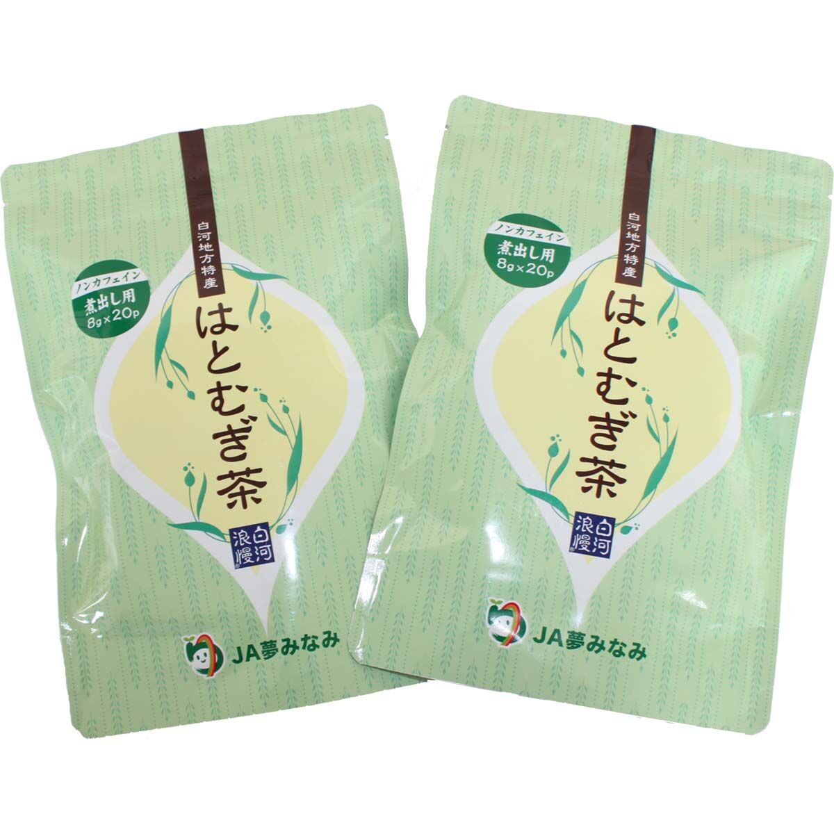 はとむぎちゃ☆さん専用 はとむぎ茶】ティーバッグ（煮出し用） 8g×20p 1口(5袋入) | JA夢