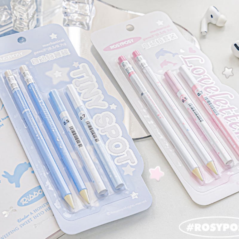 ROSYPORY】鉛筆型シャーペンセット | kana-kawaiishop's STORE