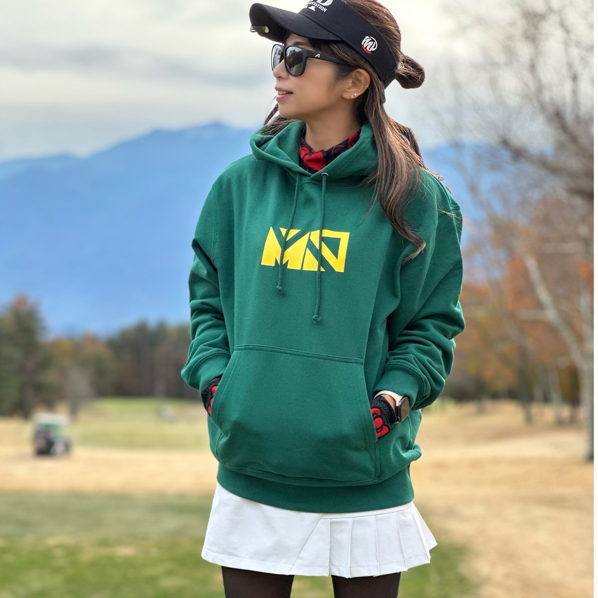 PROV パーカーグリーンタイダイM