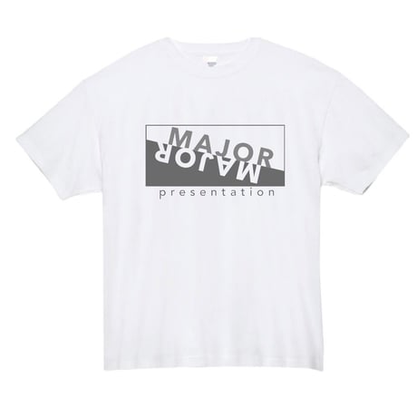 MP Tシャツ 反転ロゴ -WHITE-