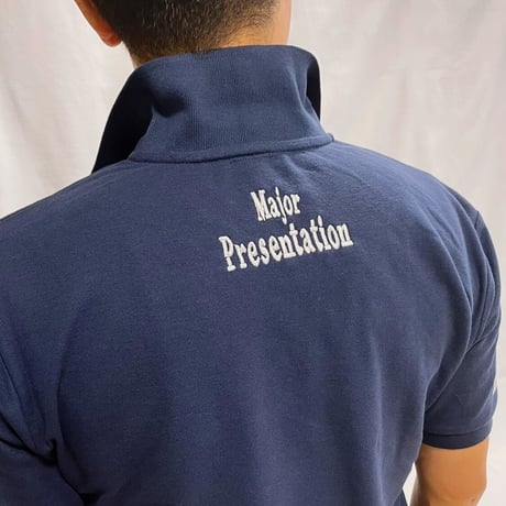 MP ColorSquareLogo Polo -NAVY-