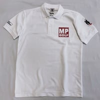 MP ColorSquareLogo Polo -WHITE-