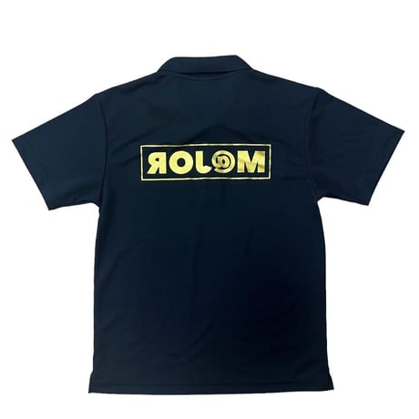 MP Reversal Polo -BLACK×GOLD-