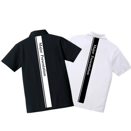 MP ドライBackLine Polo -WHITE-