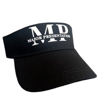 MP オーバーラップロゴ バイザー -WHITE-