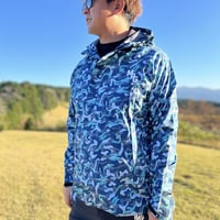 MPカモフラウインドブレーカー〈メンズ〉-ネイビー-