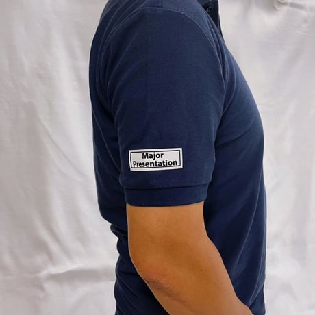 MP ColorSquareLogo Polo -NAVY-