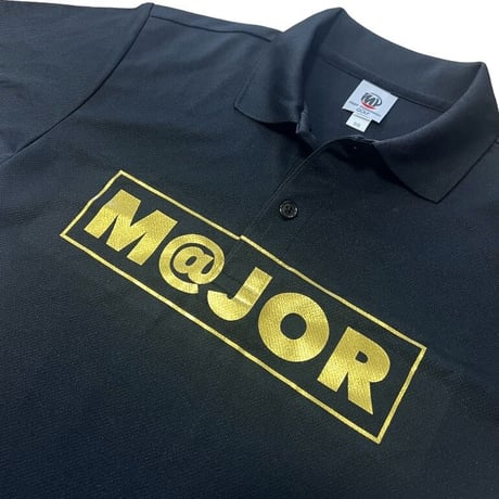 MP Reversal Polo -BLACK×GOLD-