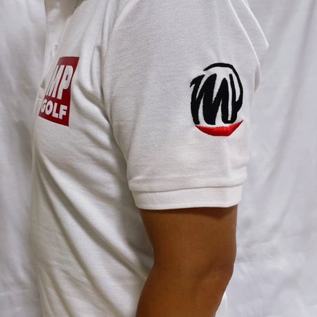 MP ColorSquareLogo Polo -WHITE-