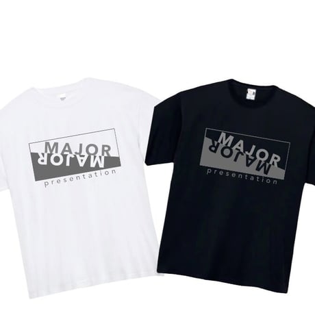MP Tシャツ 反転ロゴ -WHITE-