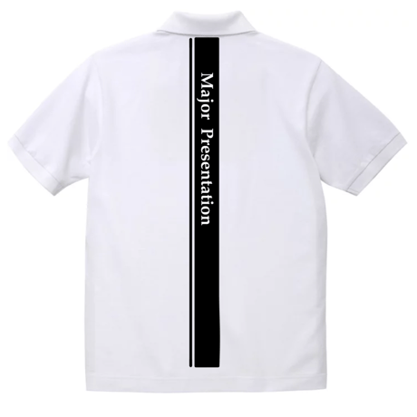 MP ドライBackLine Polo -WHITE-