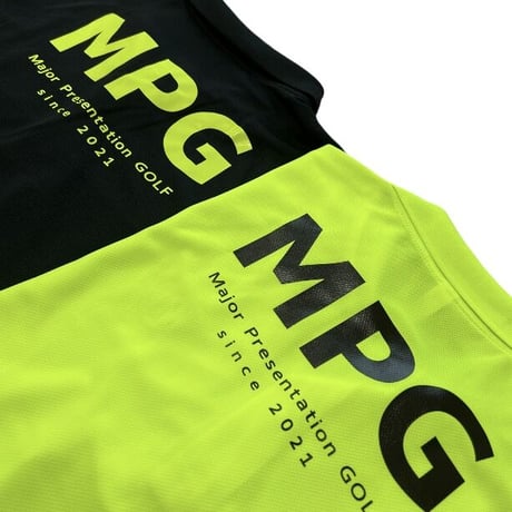 MPGロゴ　ドライポロシャツ　-YELLOW-