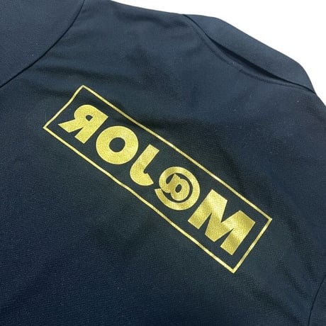 MP Reversal Polo -BLACK×GOLD-