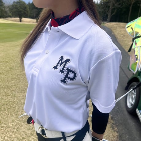 MP ドライBackLine Polo -WHITE-