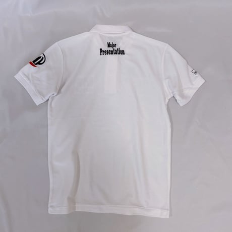 MP ColorSquareLogo Polo -WHITE-