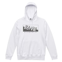 MP スウェットパーカー(反転ロゴ)-WHITE-