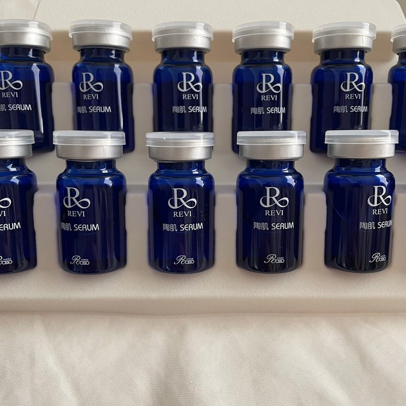 REVI 陶肌セラム　延髄スプレー 美容液 15本セット REVI ルヴィ 陶肌セラム 5ml×15本入り スキンケア 延髄幹細胞