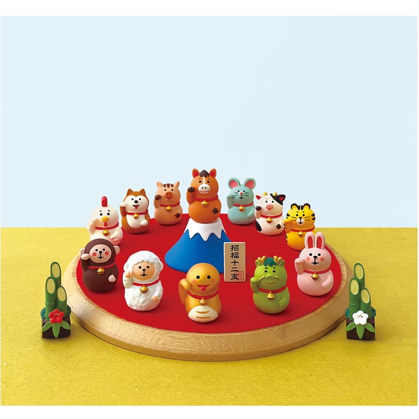 招福十二支セット コンプリートセット 【FUKU福MONO 招福十二支