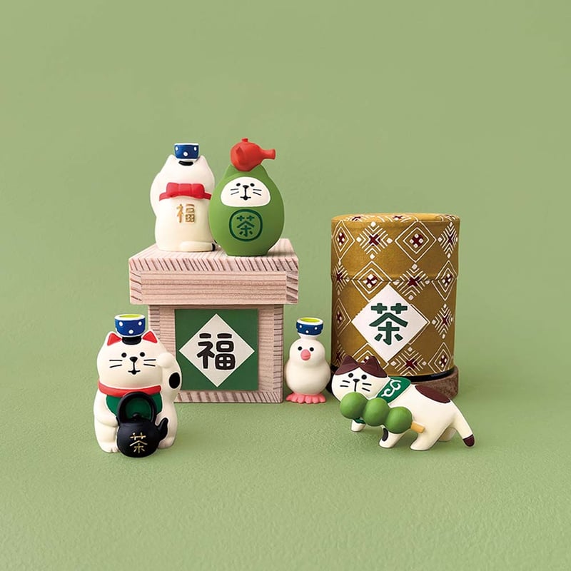 日本茶猫だるま 【お茶でいっぷく福茶園】 | CHEER-FUL*