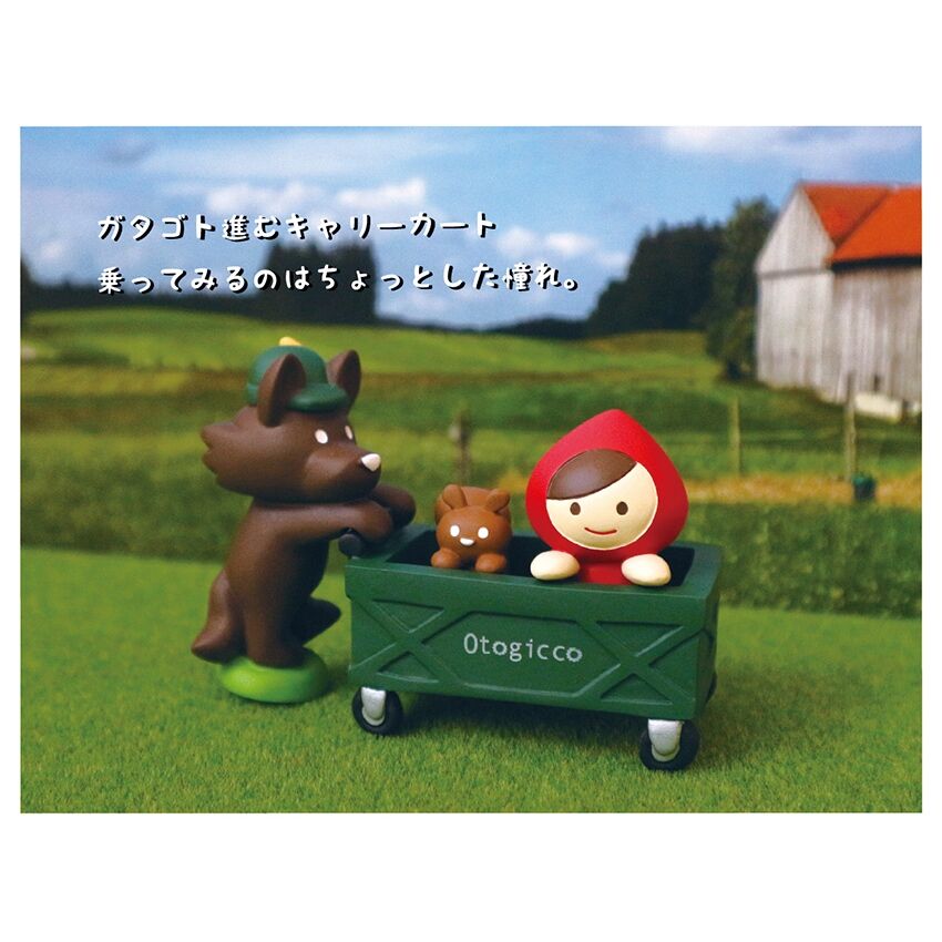 赤ずきんマスコットセット(キャリーカート) 【Otogicco camp 赤ずきんマスコットセット(キャリーカート) 【Otogicco camp