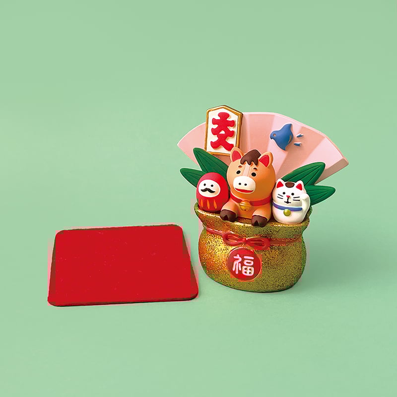 宝袋からひょっこり馬 【福馬 二〇二六 午】 | CHEER-FUL*