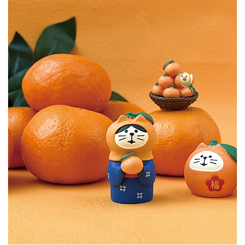 ねこずきん(みかん娘)【開運 福みかん】 | CHEER-FUL*
