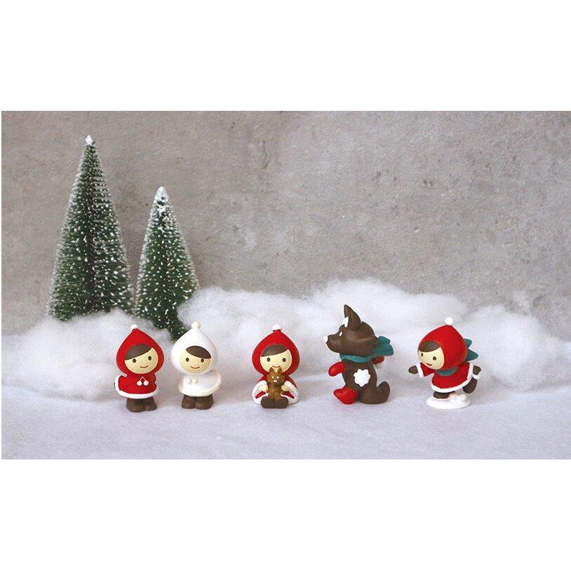 赤ずきんマスコット(ぬいぐるみだっこ)【オトギッコクリスマス 赤ずきんマスコット(ぬいぐるみだっこ)【オトギッコクリスマス
