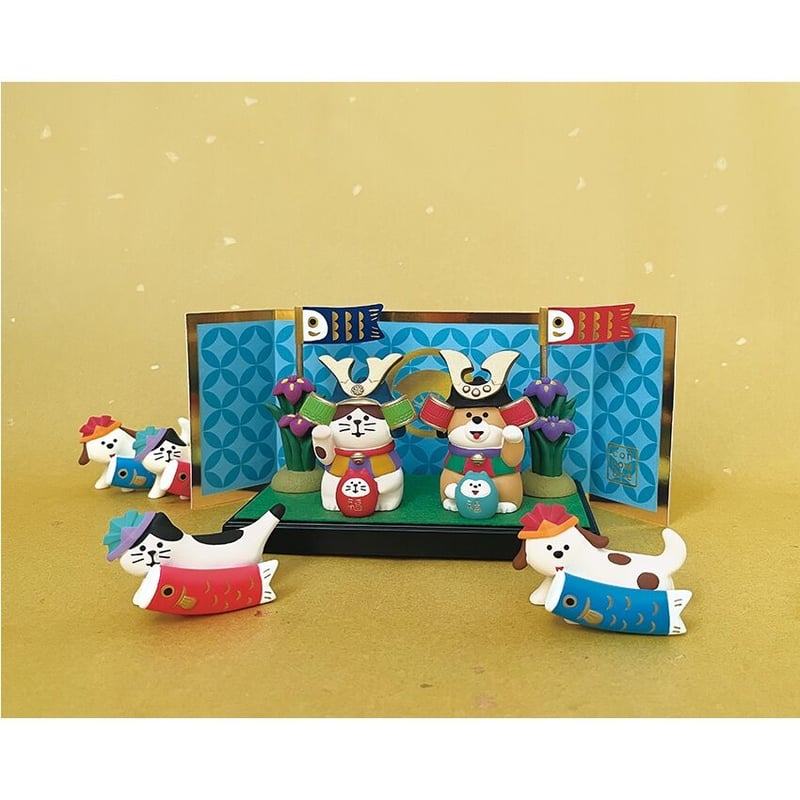 端午の福重ね招き猫【五月のゆかいな仲間たち】 | CHEER-FUL*