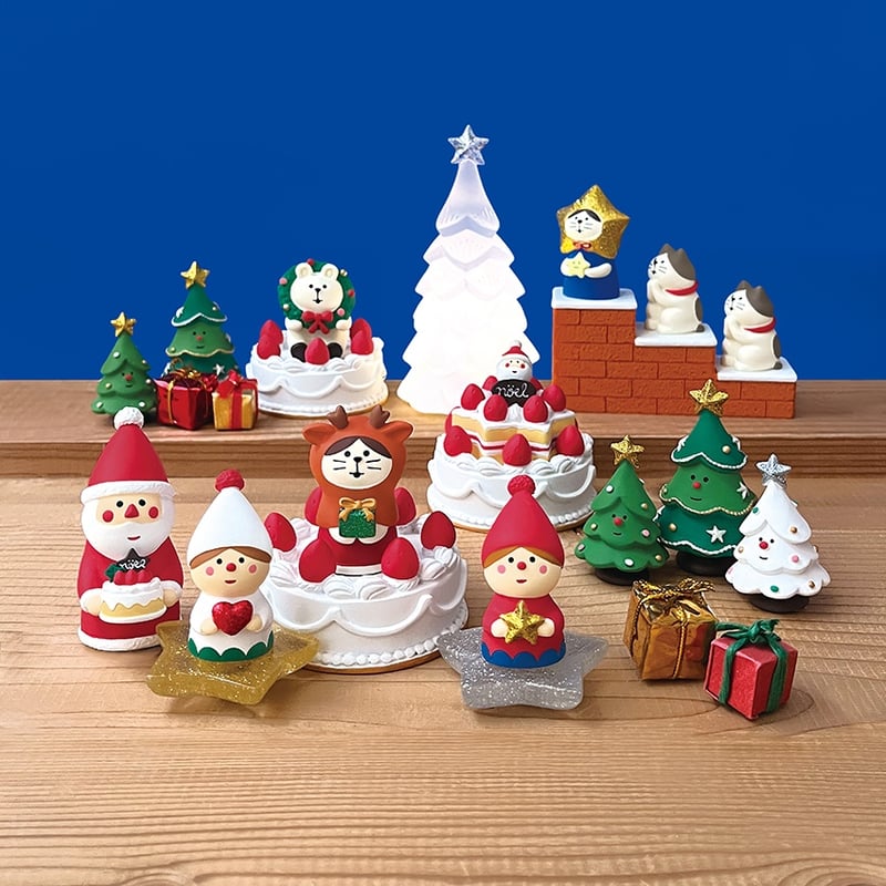 ヴィンテージ　クリスマス雪だるまの装飾品 星型台座付き 星の台座(透明GOLD)【星に願いを】 | CHEER-FUL*