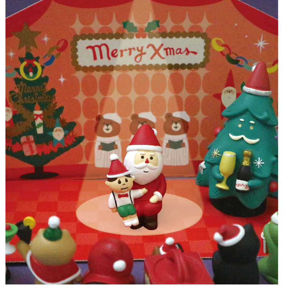 ★腹話術人形 サンタクロース  中古品★ 腹話術サンタ 【タイムスリップ昭和クリスマス】 | CHEER-FUL*