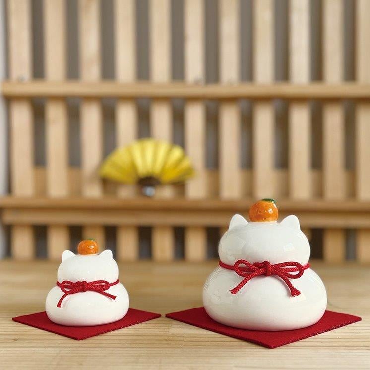 猫の鏡餅 猫餅 作家さん 猫の鏡餅 猫餅 作家さん