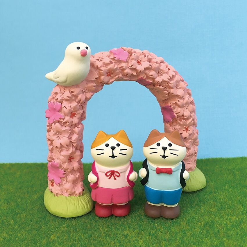 文鳥桜ゲート 【桜咲く春の日】 | CHEER-FUL*