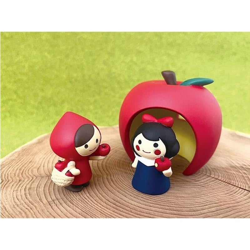 赤ずきんマスコット(白雪姫リンゴ大好き)【オトギッコ〜おとぎの